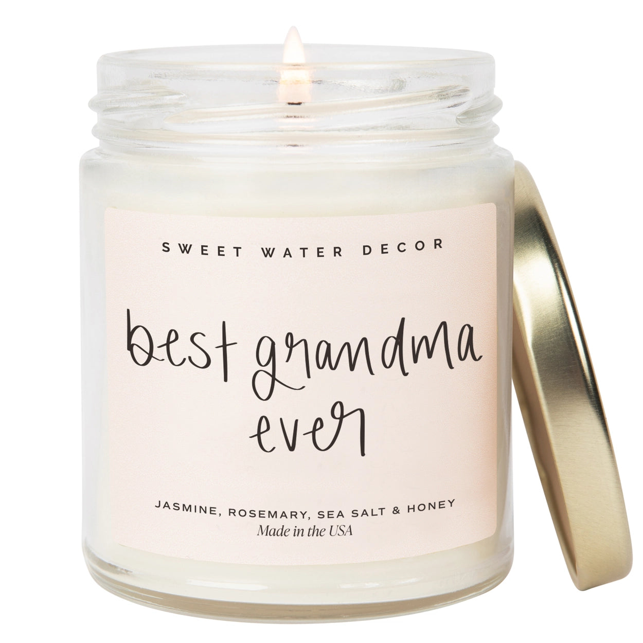 Sweet Water Decor-Best Grandma Ever 9 oz Soy Candle