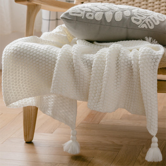 OEKO-TEX Knitted Throw Blanket
