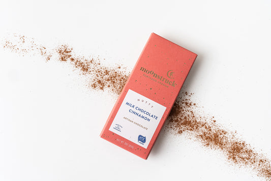 Moonstruck-Nutty Milk Chocolate Cinnamon Bar