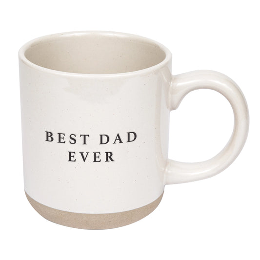Sweet Water Decor-Best Dad Ever Stoneware Coffee Mug