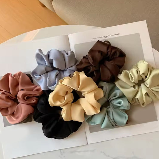 Satin Hair Scrunchies