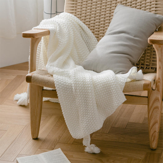 OEKO-TEX Knitted Throw Blanket