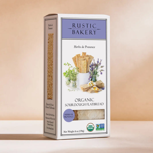 Rustic Bakery-Flatbreads - Herbs De Provence Organic Sourdough